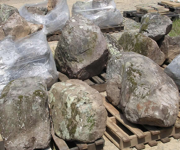 Tennessee Fieldstone Weathered Boulders — Landscaping Stone in Denton, NC