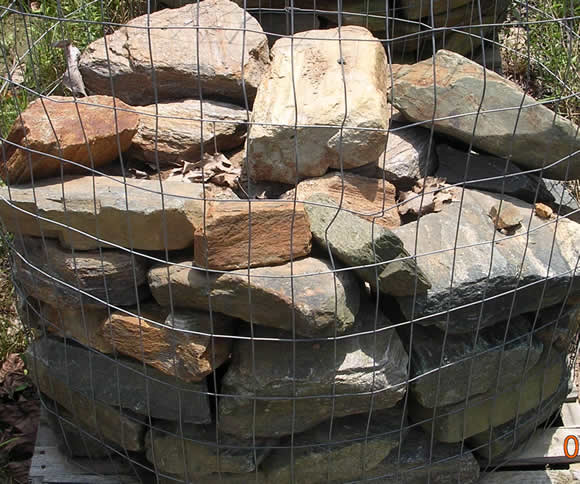 Honeycutt Chunky River Stone — Landscaping Stone in Denton, NC