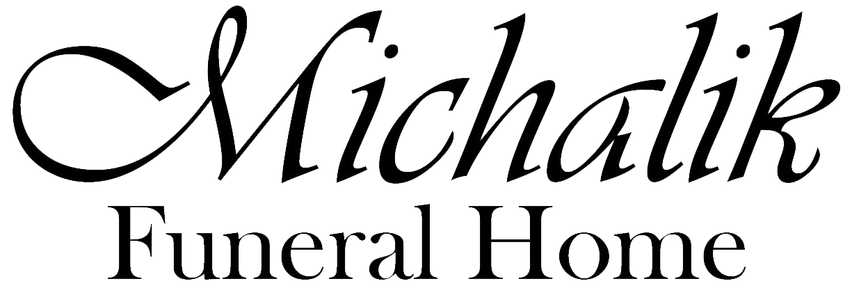 Michalik Funeral Home logo in script font.