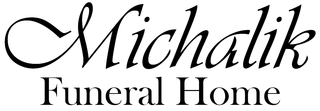 Michalik Funeral Home logo in script font.
