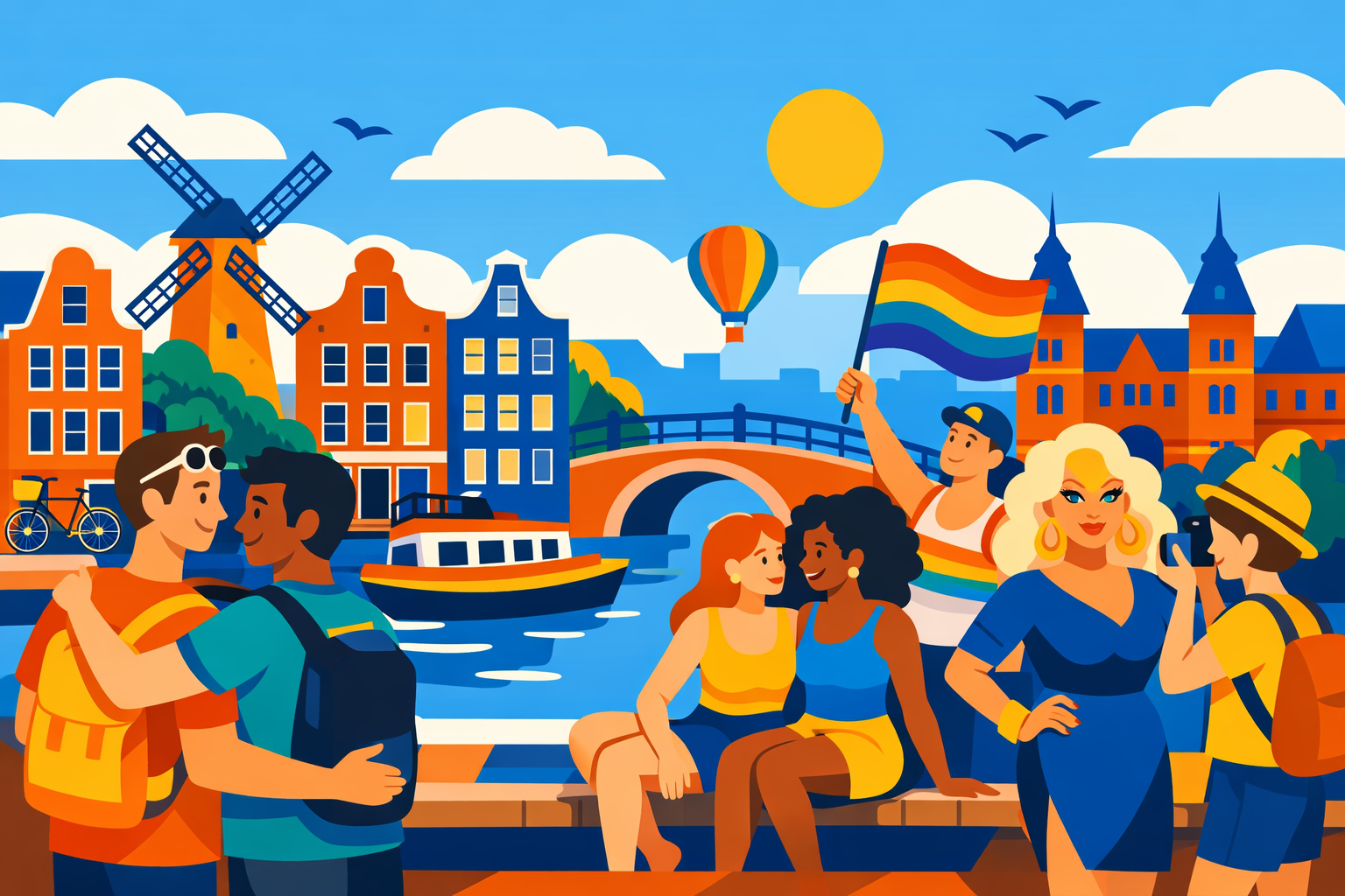 Amsterdam LGBT+ travel guide: why visit historic Amsterdam