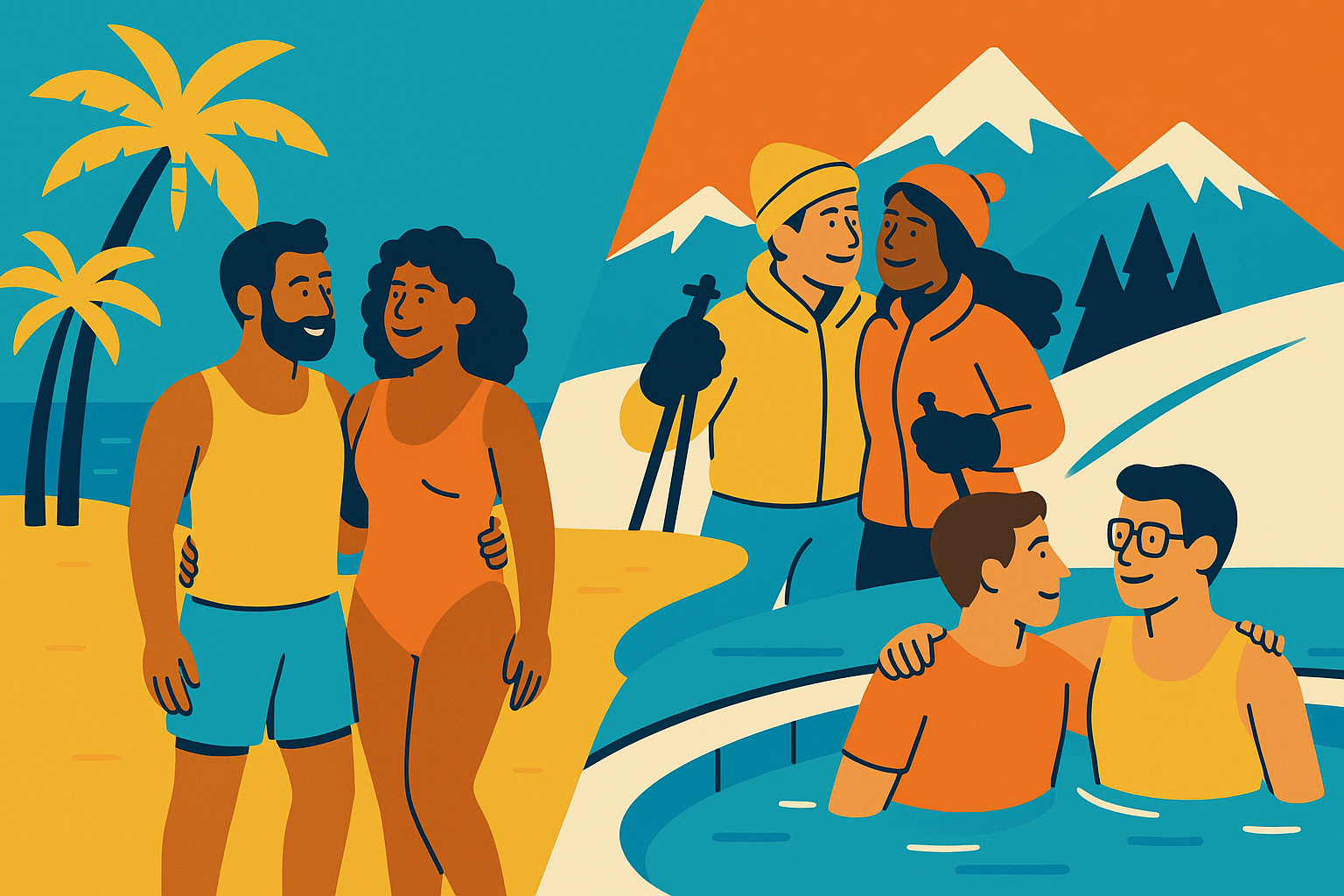 Gay Resorts for Winter Getaways – Top Picks for LGBT+ Travel