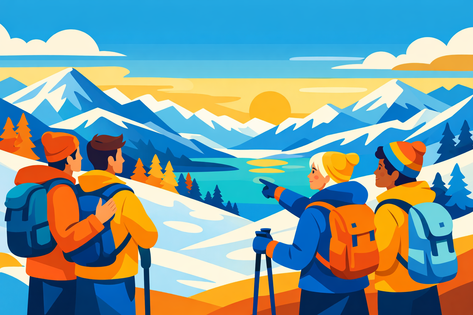 Hiking for Gay Travellers: The Best Winter Trails