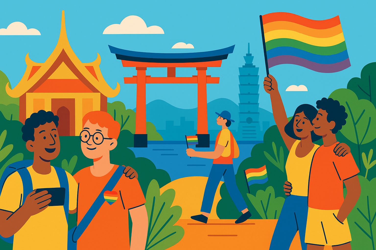 Gay Holidays to Asia: Top LGBTQ+ Inclusive Destinations