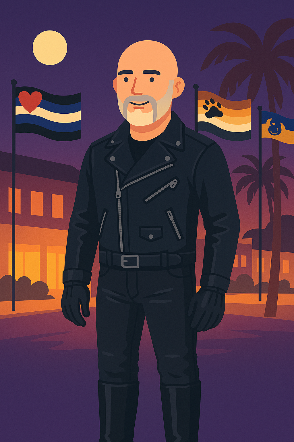 Jamie at Maspalomas Fetish Pride