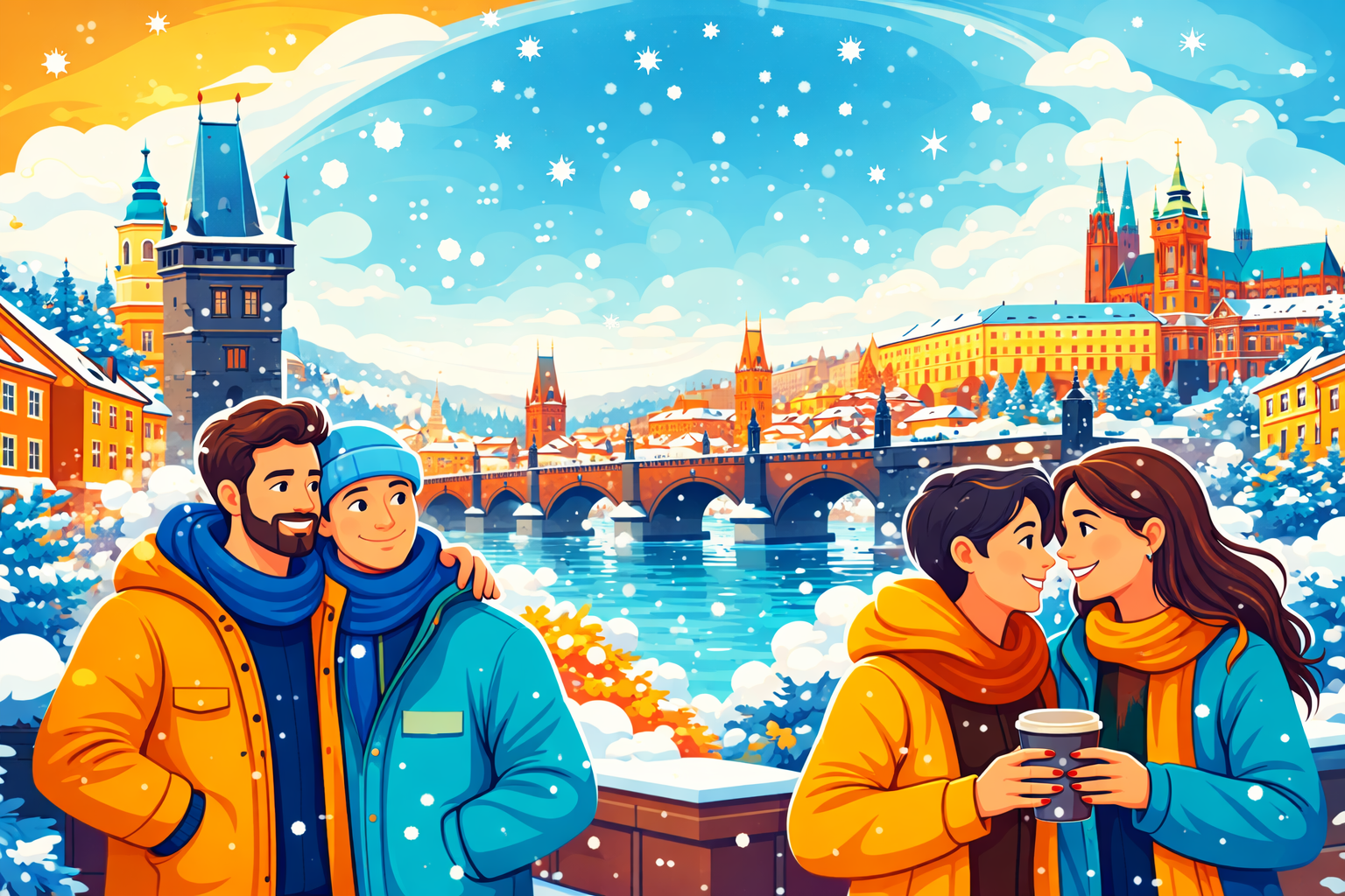 Gay Holidays to Prague: Exploring LGBT+ Culture in Winter