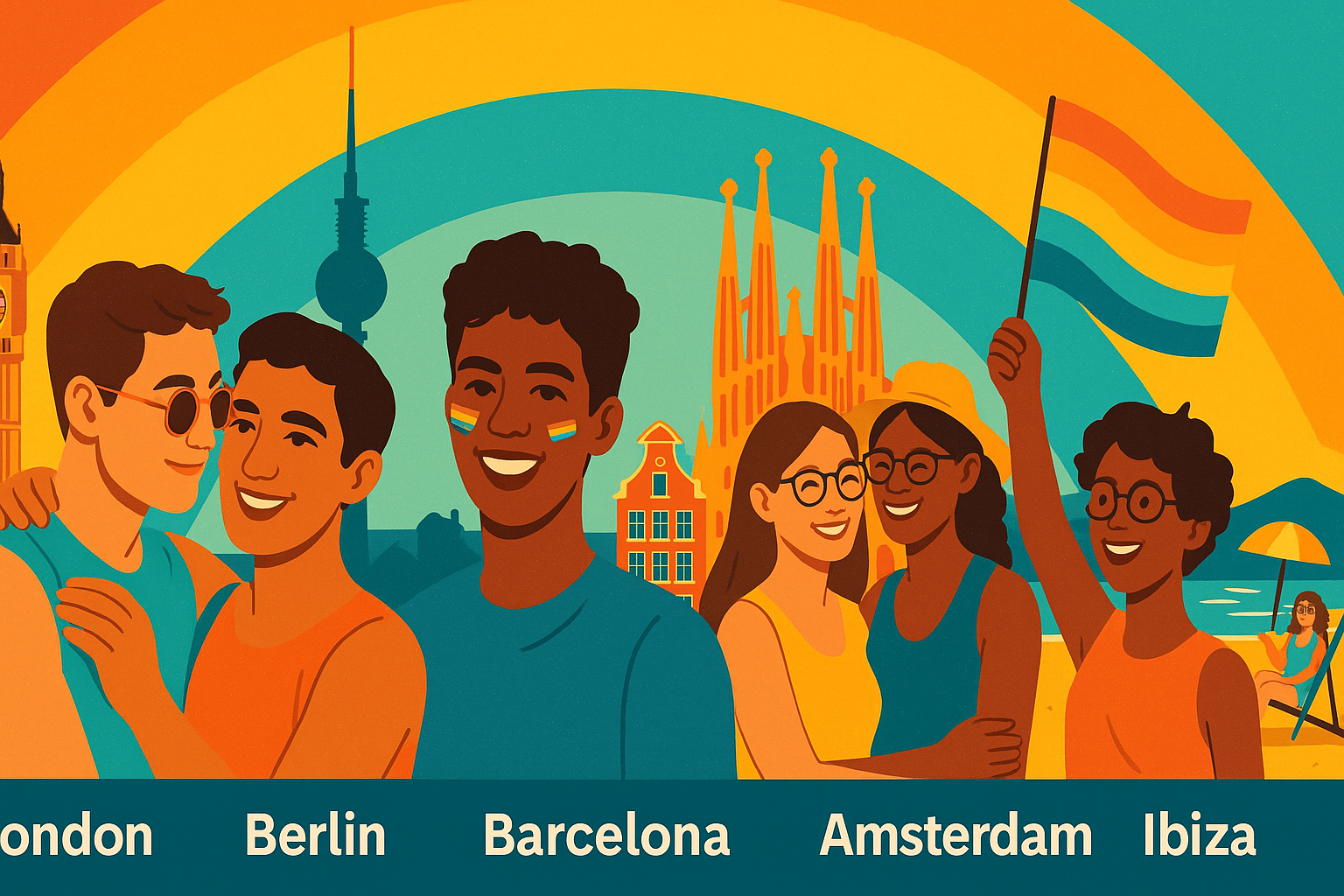Best LGBT Cities to Visit from London to Ibiza in 2025