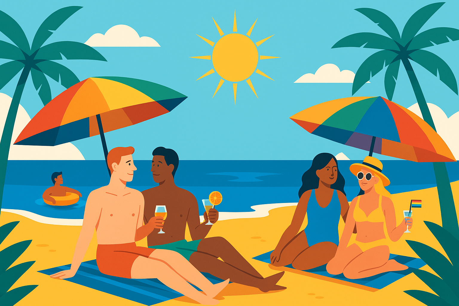 Gay Beach Resorts for a Relaxing Summer Getaway