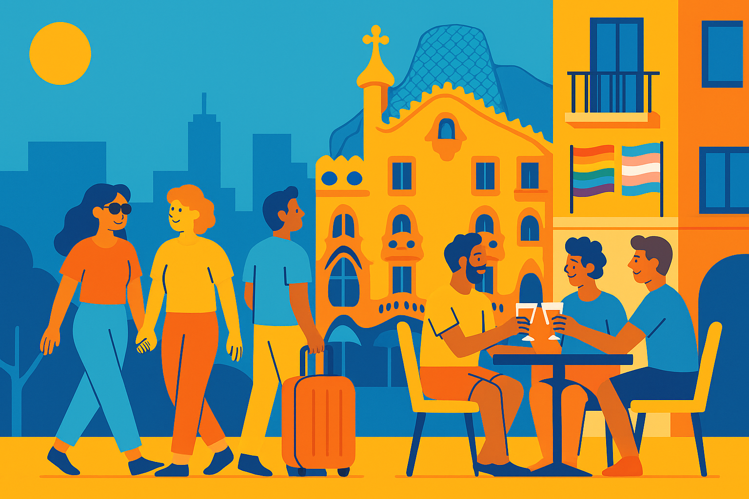 Gay City Break to Barcelona: A Day in the City