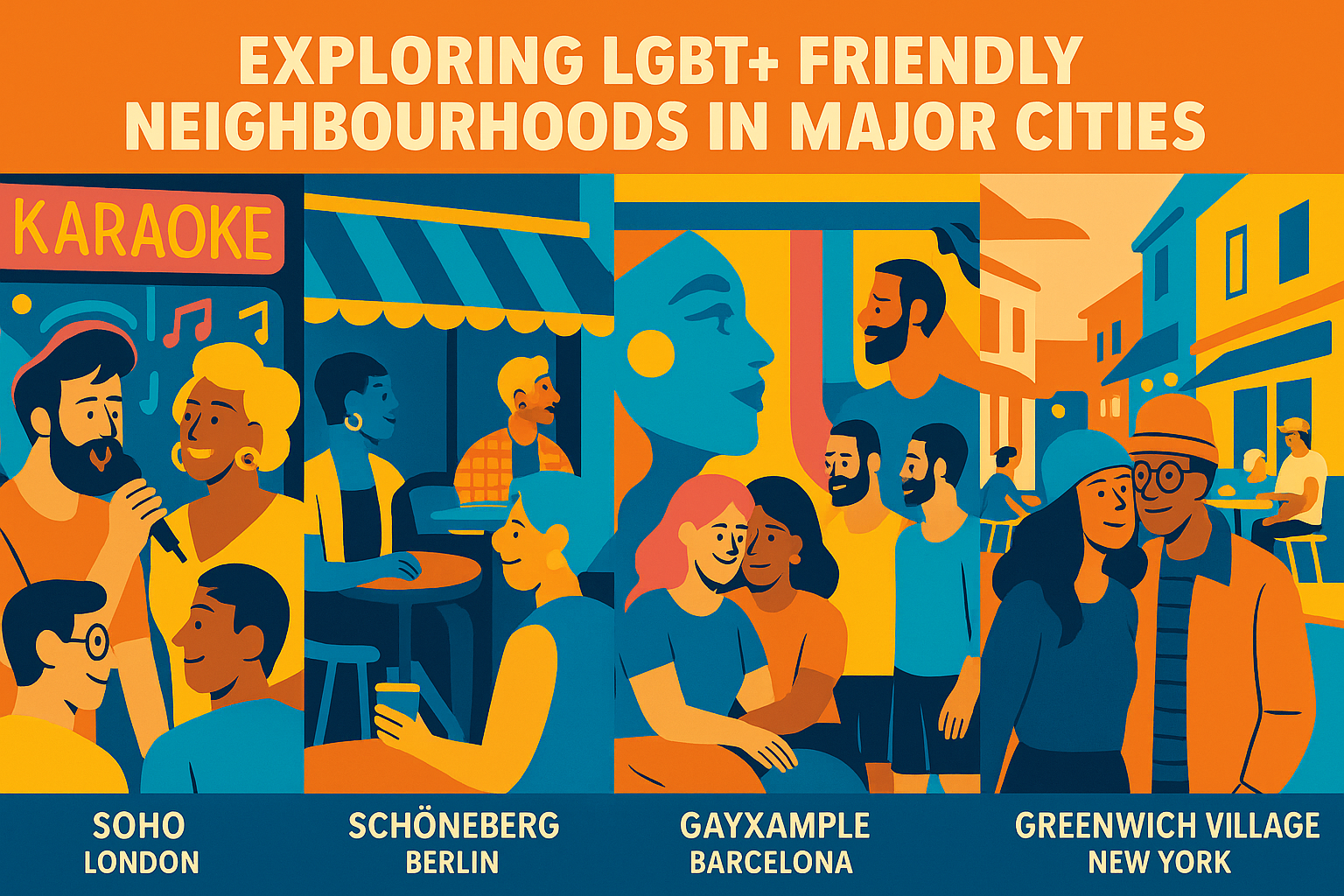 Gay City Breaks: Explore LGBT+ Neighbourhoods Worldwide