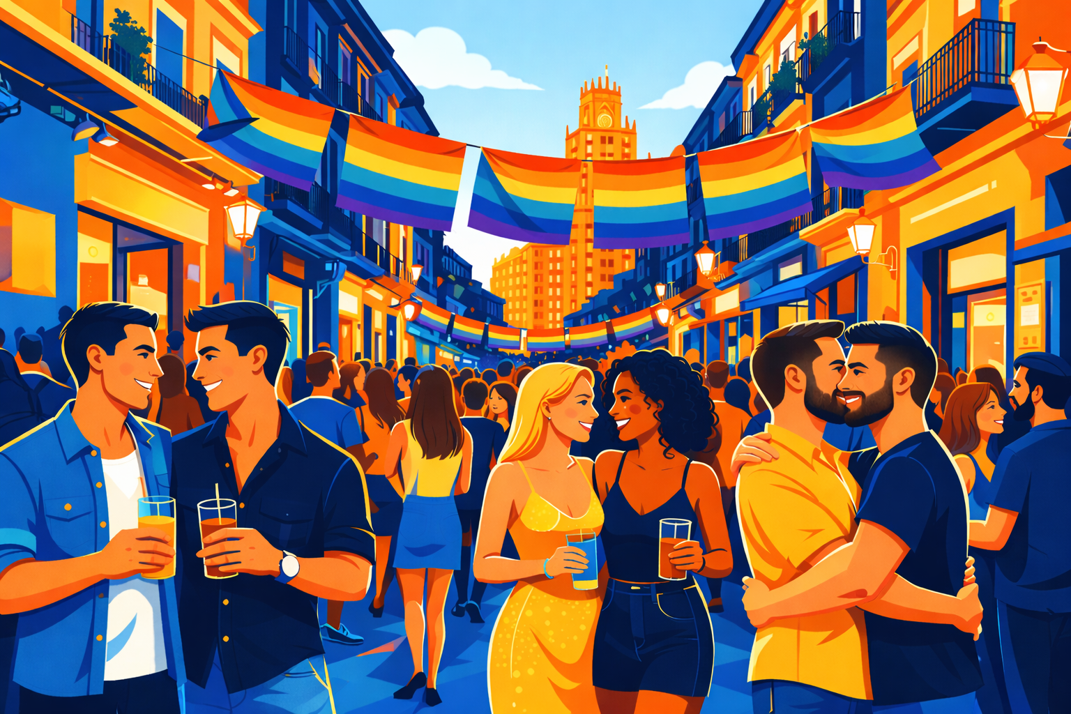 Gay City Breaks to Madrid: LGBT+ Nightlife Guide 2026