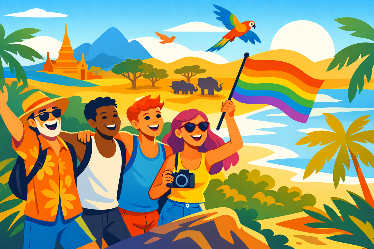 Gay Destinations for 2026: LGBT+ Adventure Travel