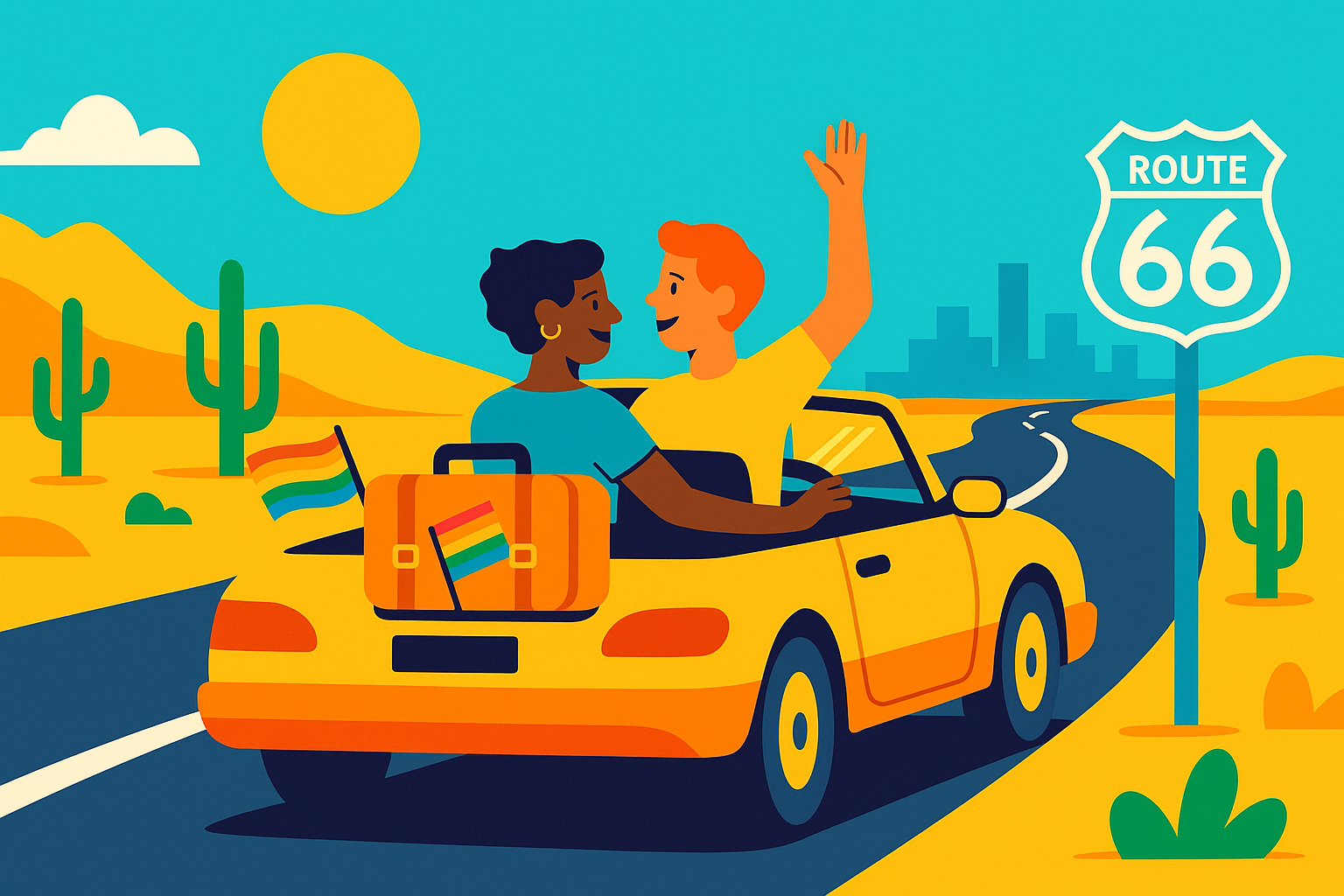 Gay Fly Drives: Plan Your LGBT+ US Road Trip Today