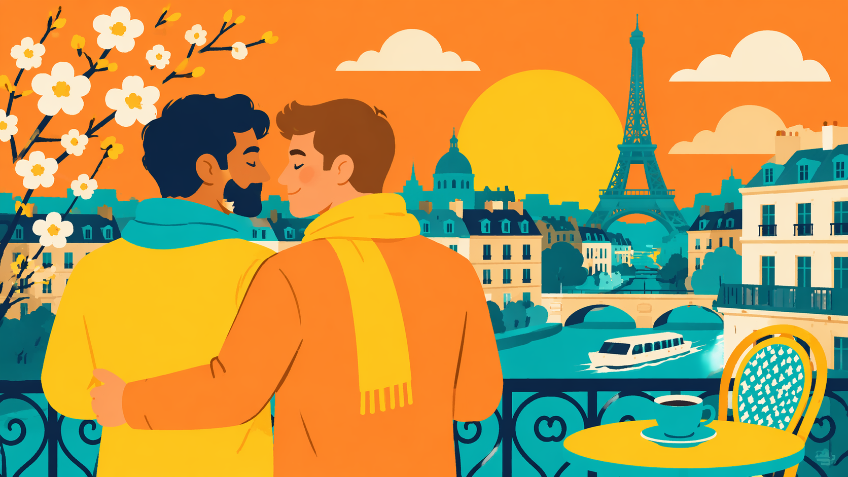Gay Friendly Hotels in Paris Spring for Couples