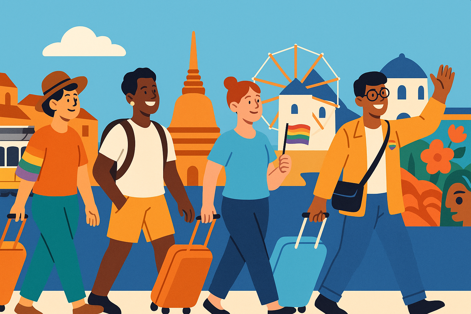 Gay Holidays for Singles | Safe & Inclusive LGBT+ Solo Travel