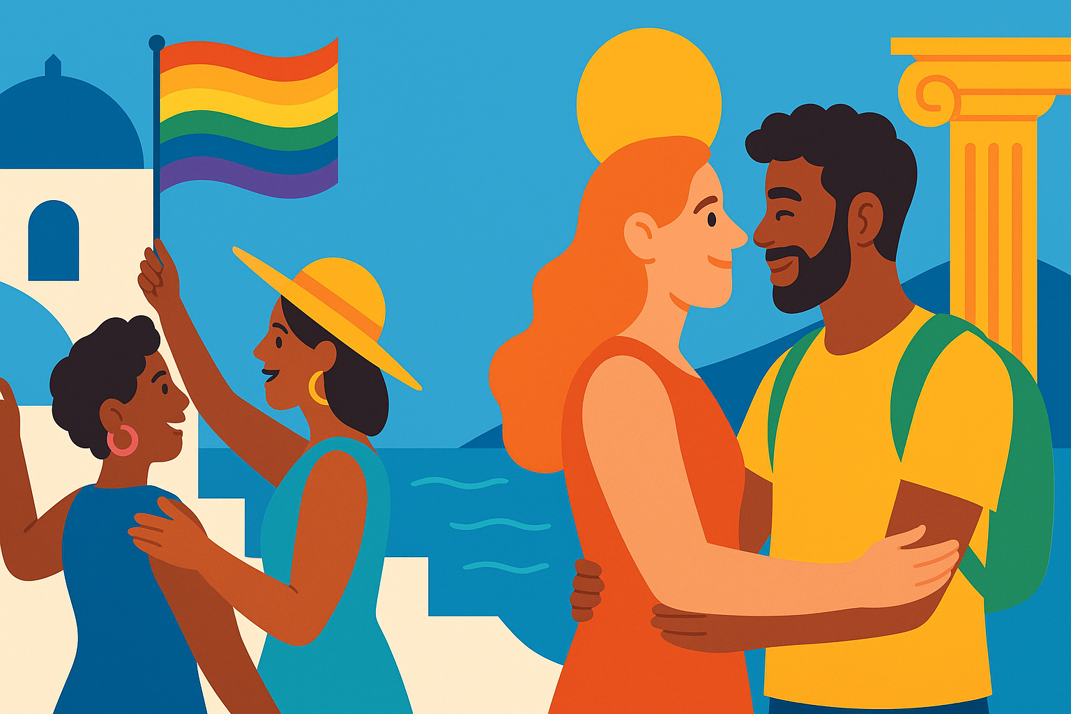 Gay Holidays to Greece: Romantic Escapes for LGBT+ Couples