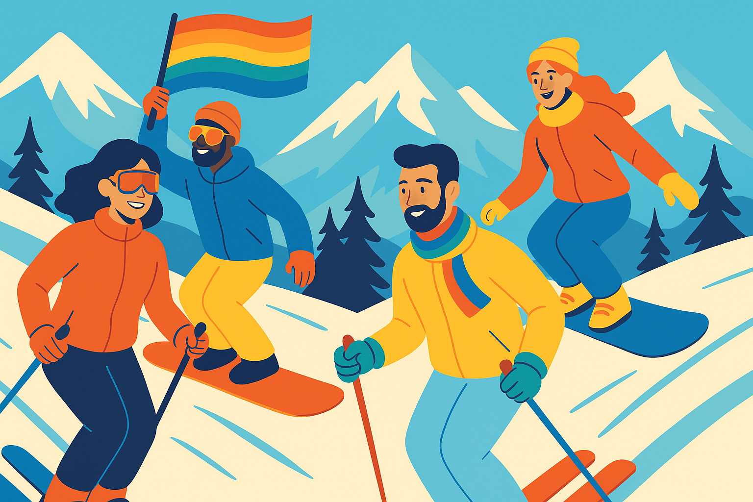 Gay Ski Resorts – Top Destinations for LGBT+ Winter Holidays