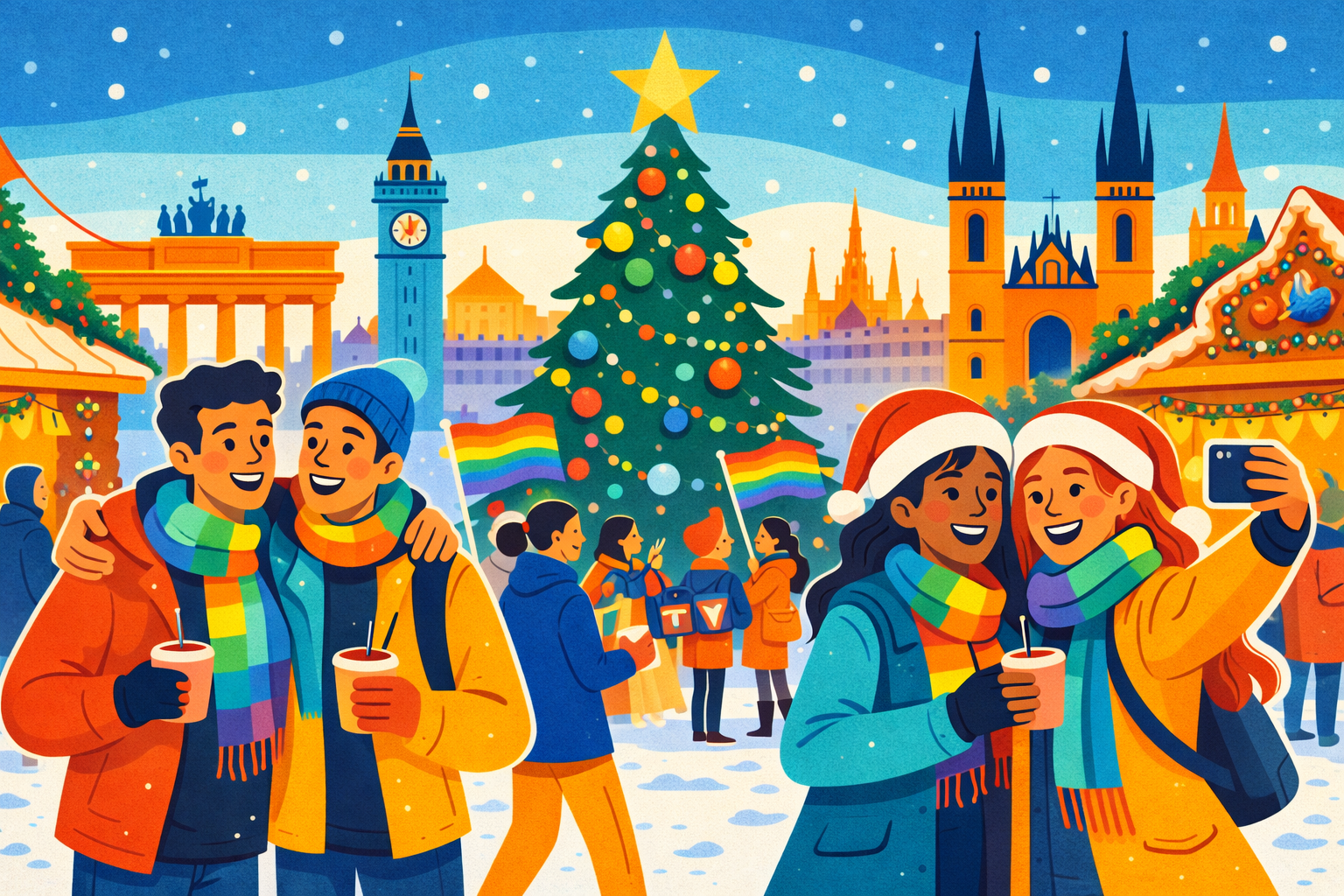 Gay-Friendly Celebrations in Europe: Christmas Travel Guide