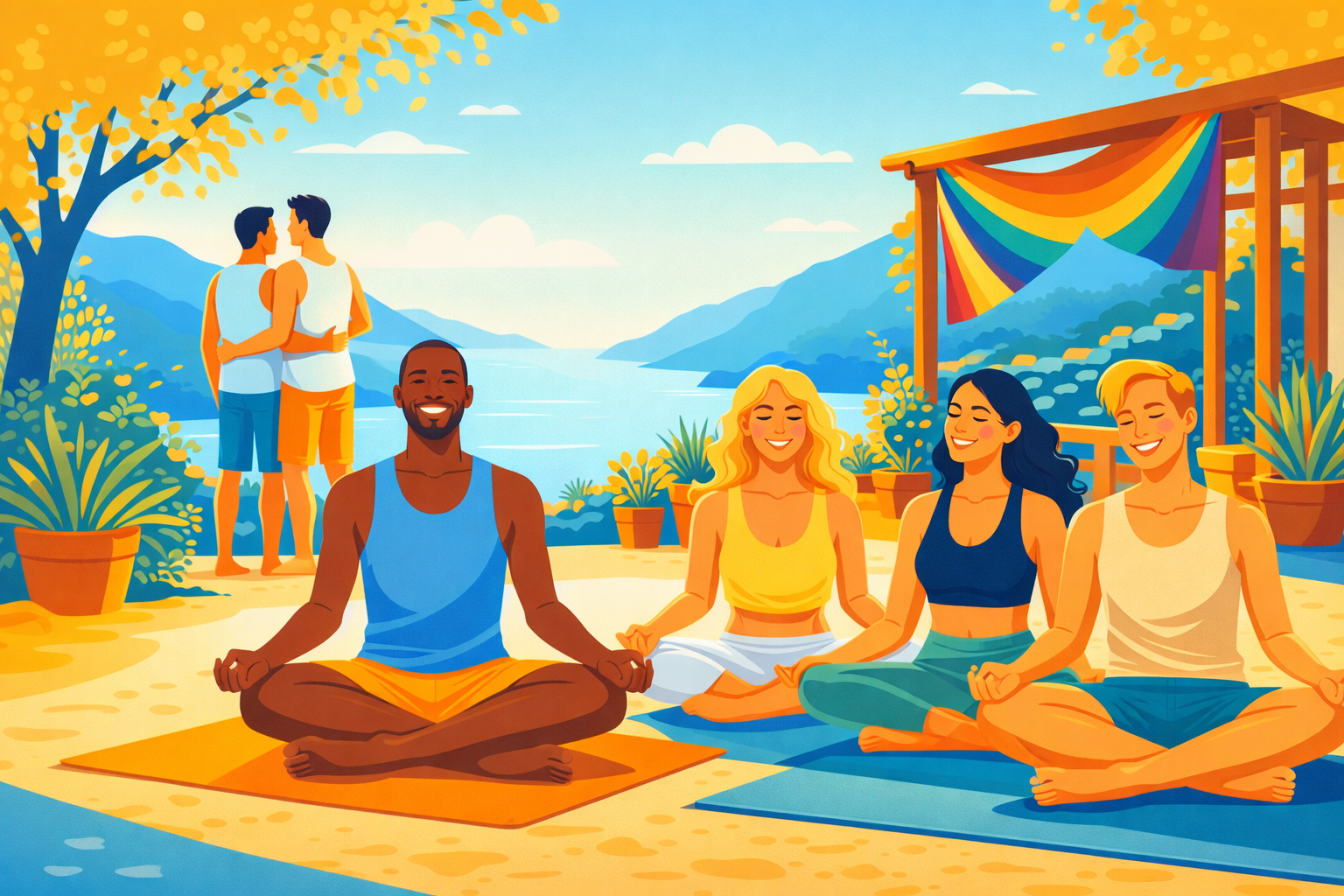 LGBT Wellness Retreats in Europe for LGBT+ Travellers