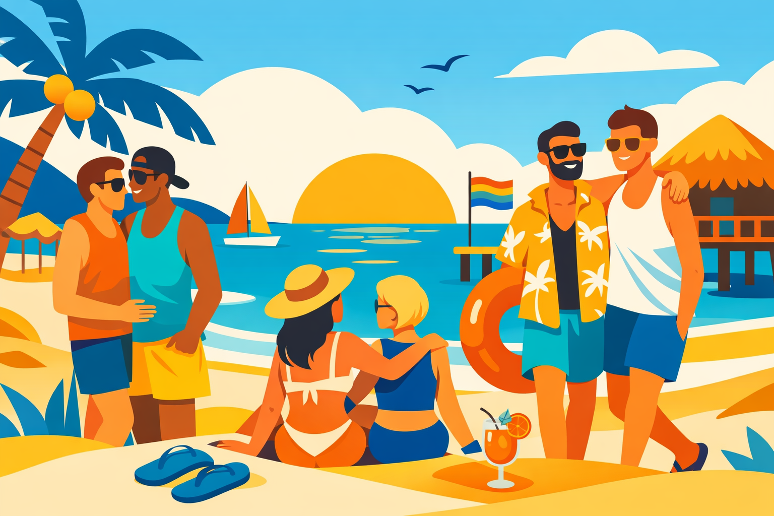 Gay-friendly beach destinations for 2026: our top picks