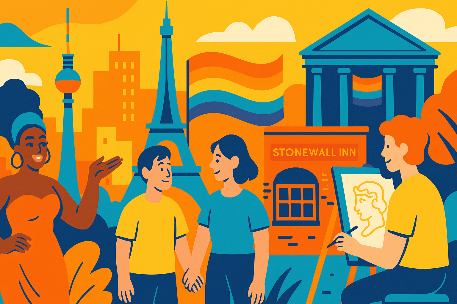 LGBT Cultural Holidays: Top Places for Art & History Lovers