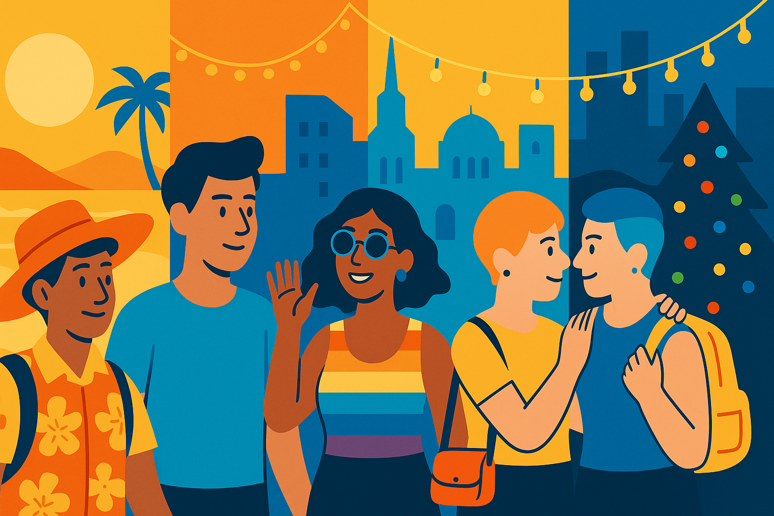 LGBT Travel Destinations for December | Top 5 Winter Picks