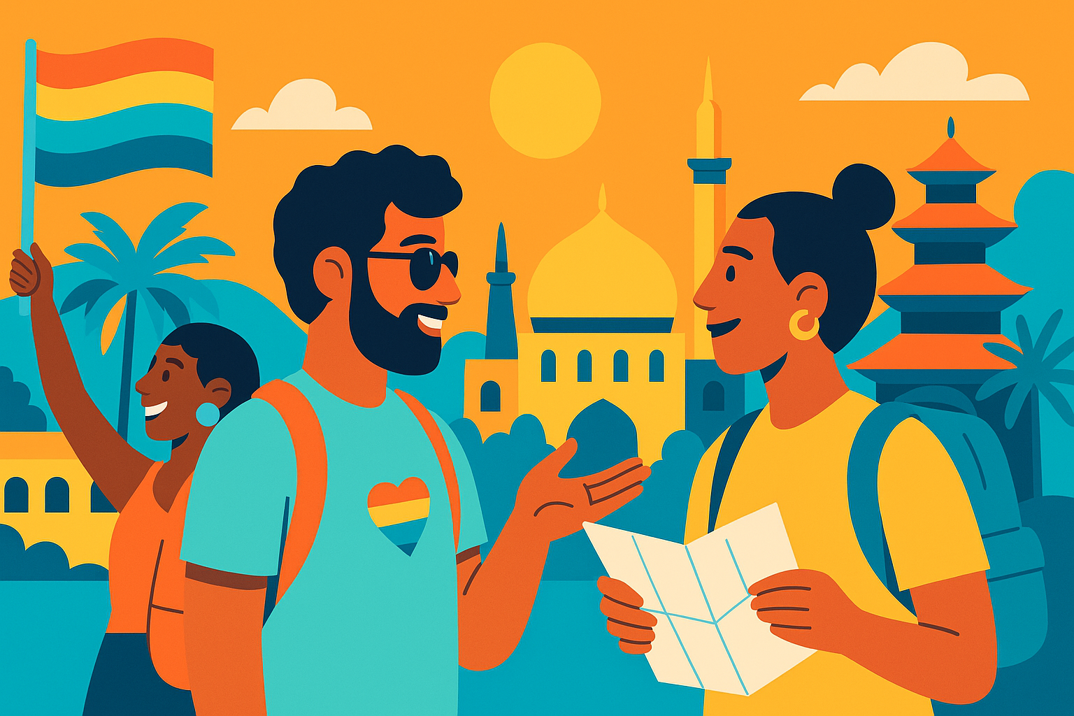 LGBT Travel Etiquette: Respect Cultures Abroad