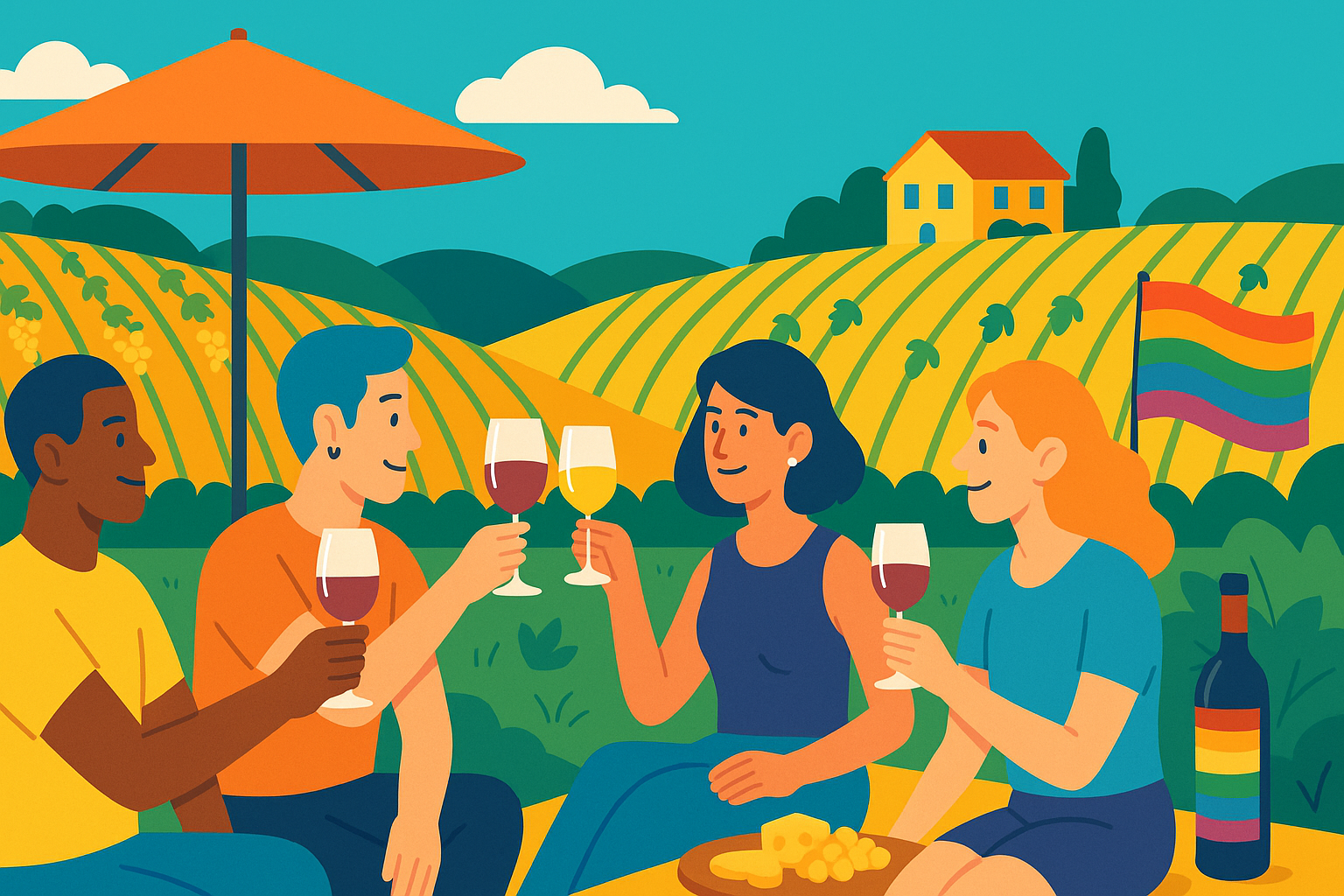 LGBT Wine Tours: Top Global Destinations to Sip and Stay