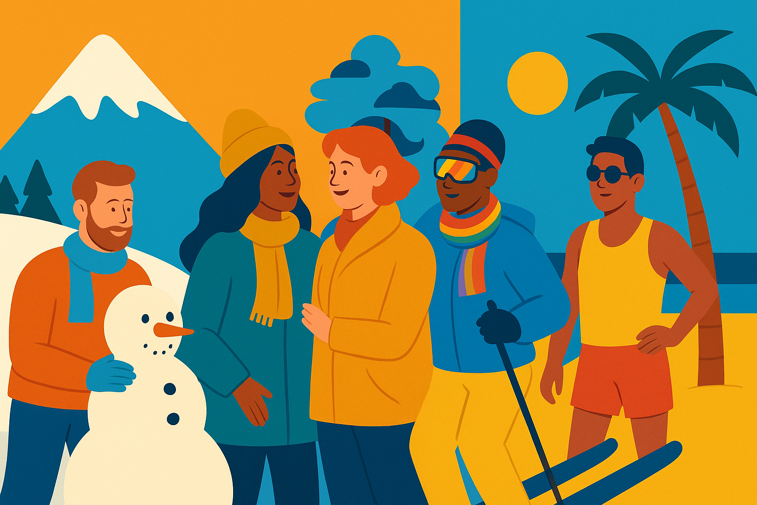 Winter LGBT Getaways: Best Ski Resorts in Europe