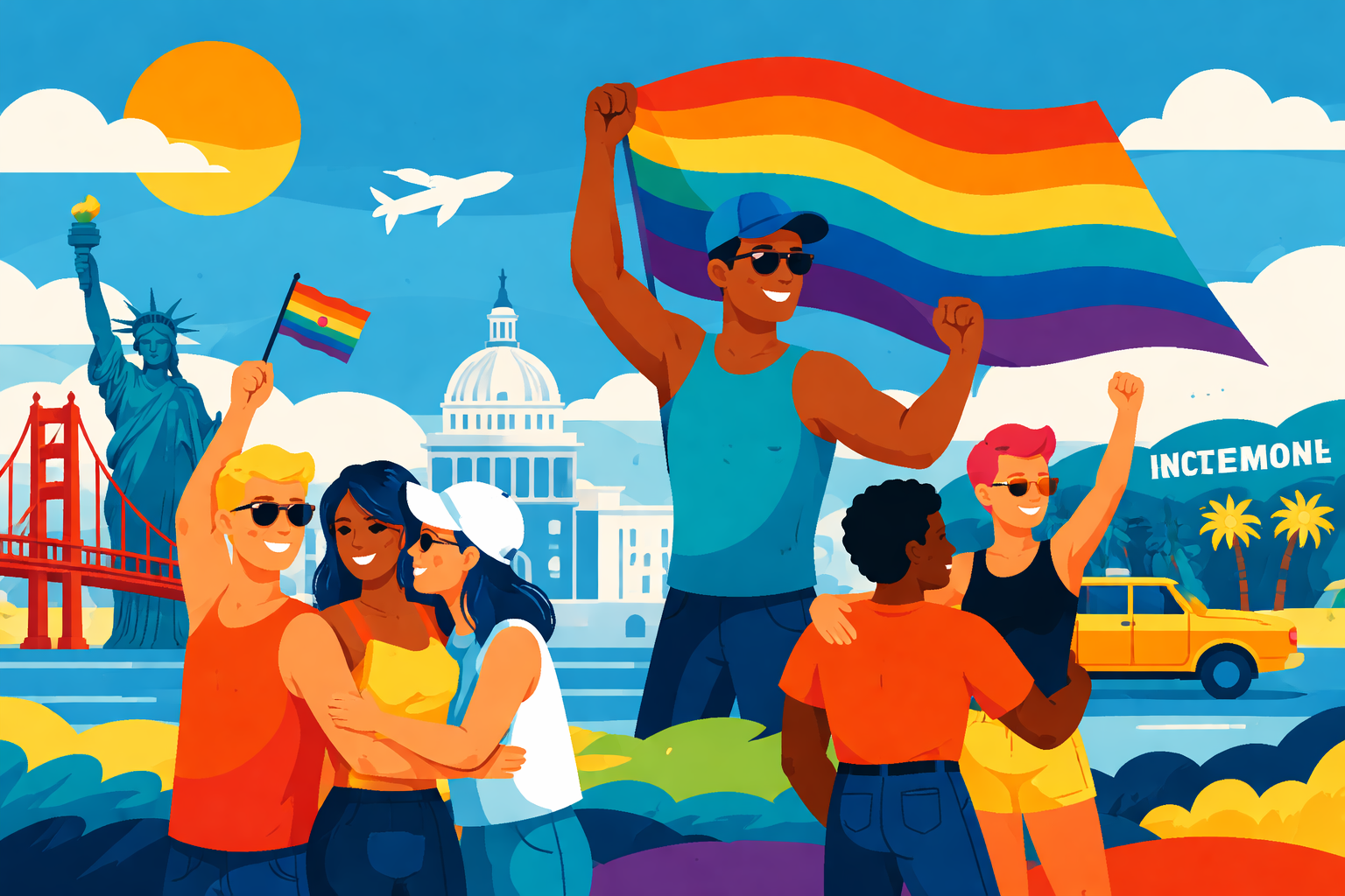 LGBT+ Pride Month in US cities 2026 Travel Guide