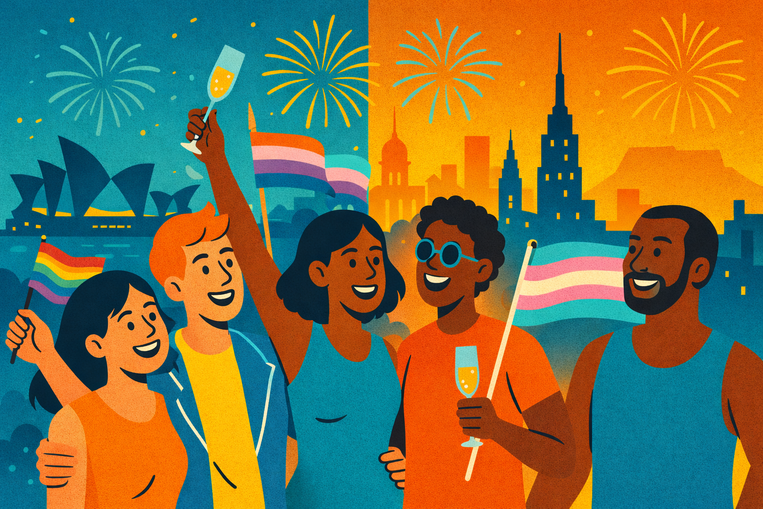 Gay-Friendly Destinations for New Year’s Eve | LGBT+ Travel Guide