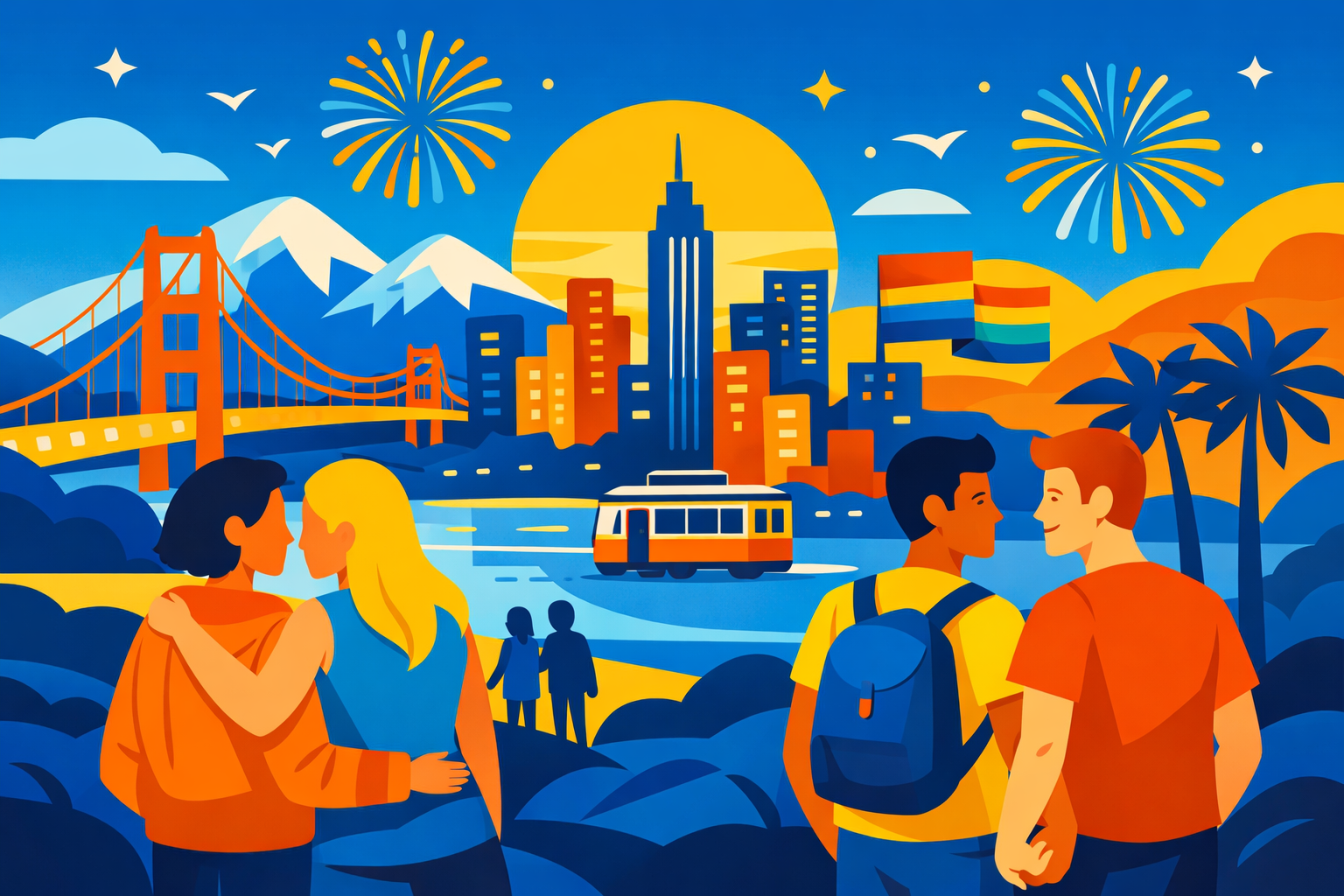 Gay friendly cities in the US for winter travel