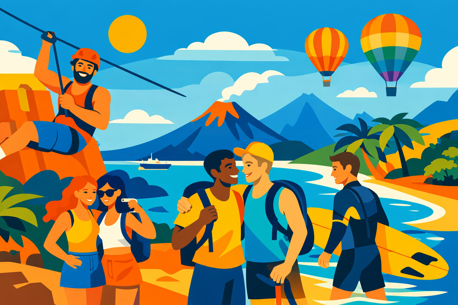 LGBT+ adventure travel destinations for gay travellers