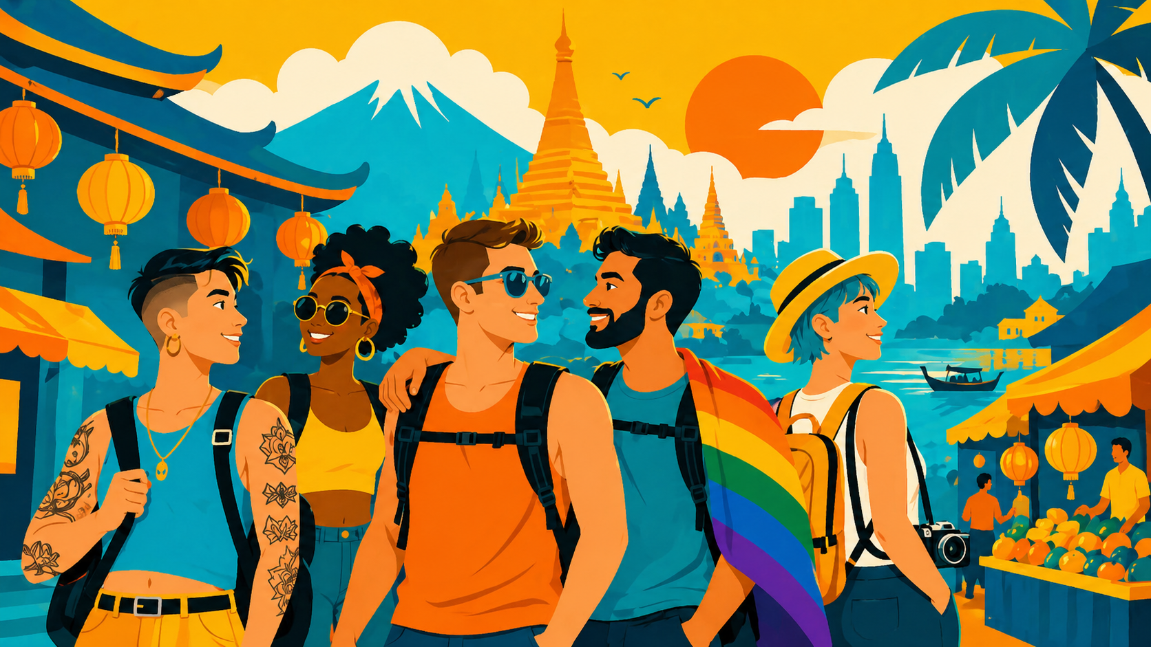 LGBT+ Backpacking Asia Tips for Safer Travel
