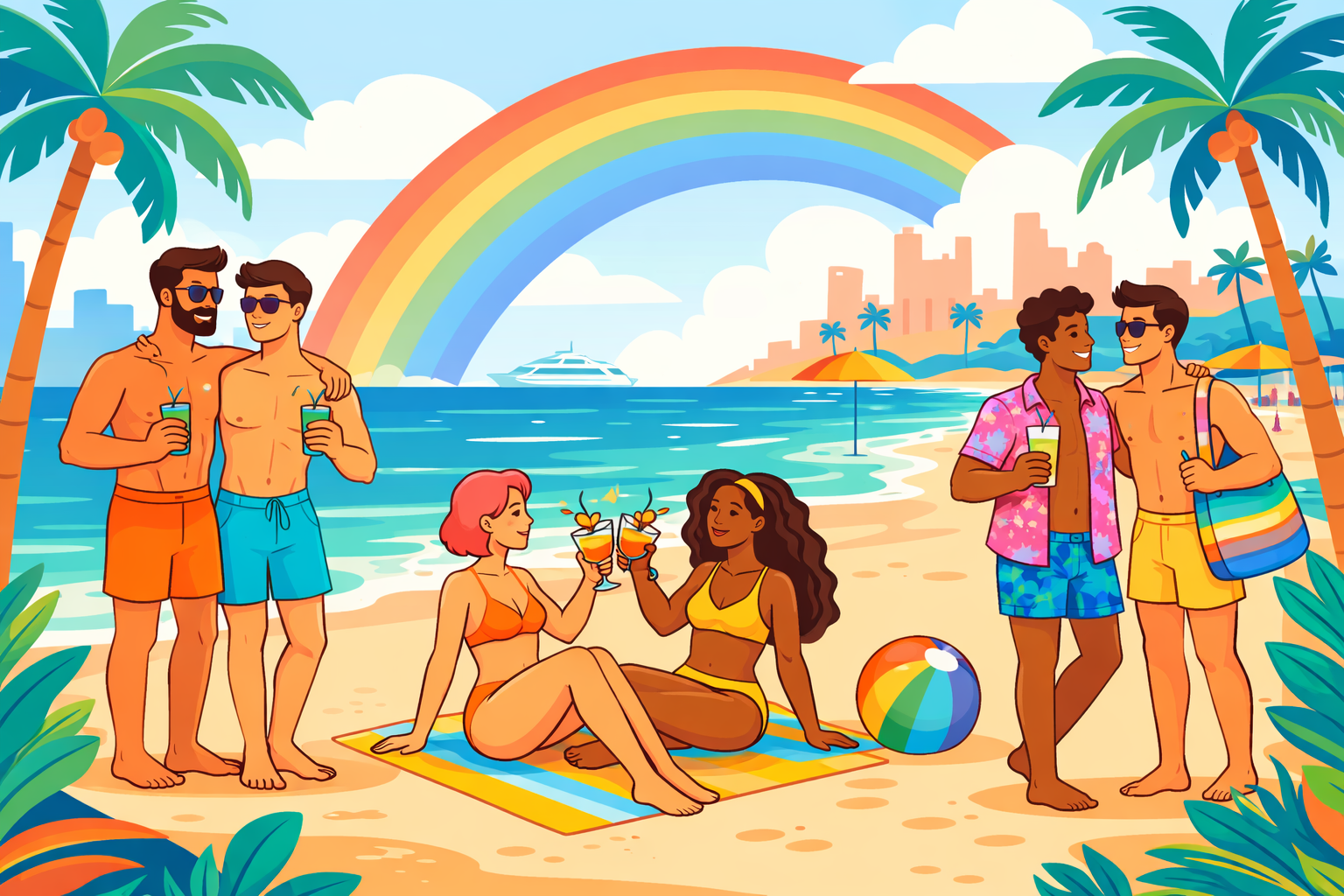 LGBT+ beach destinations 2026: the ultimate guide