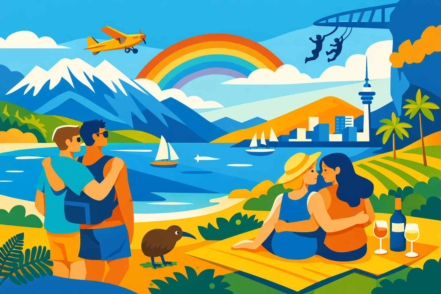 LGBT+ couples New Zealand getaway 2026 travel guide