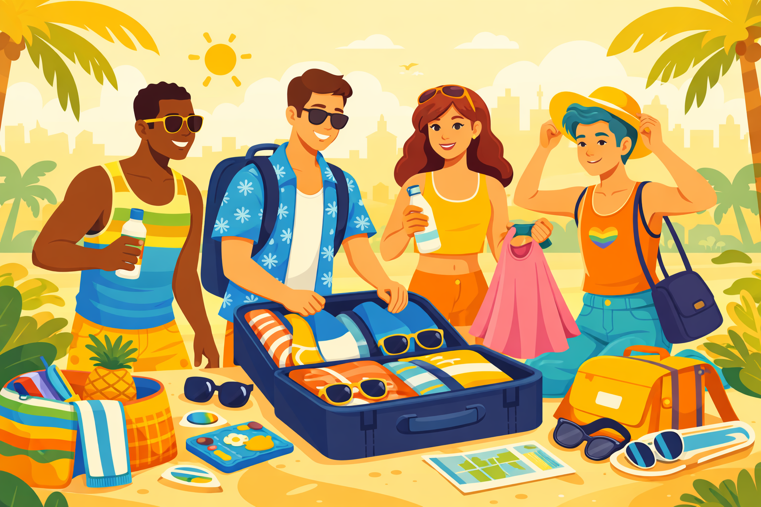 LGBT+ spring travel packing list for your next trip