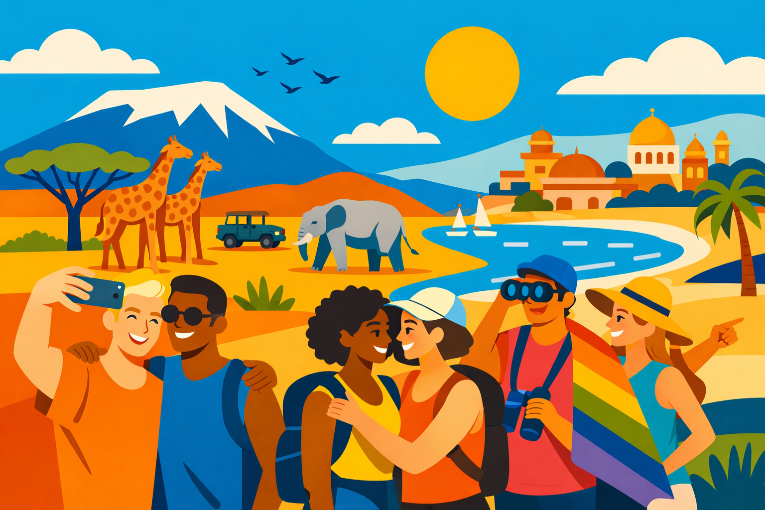 LGBT+ travel tips for Africa: 5 first-time tips