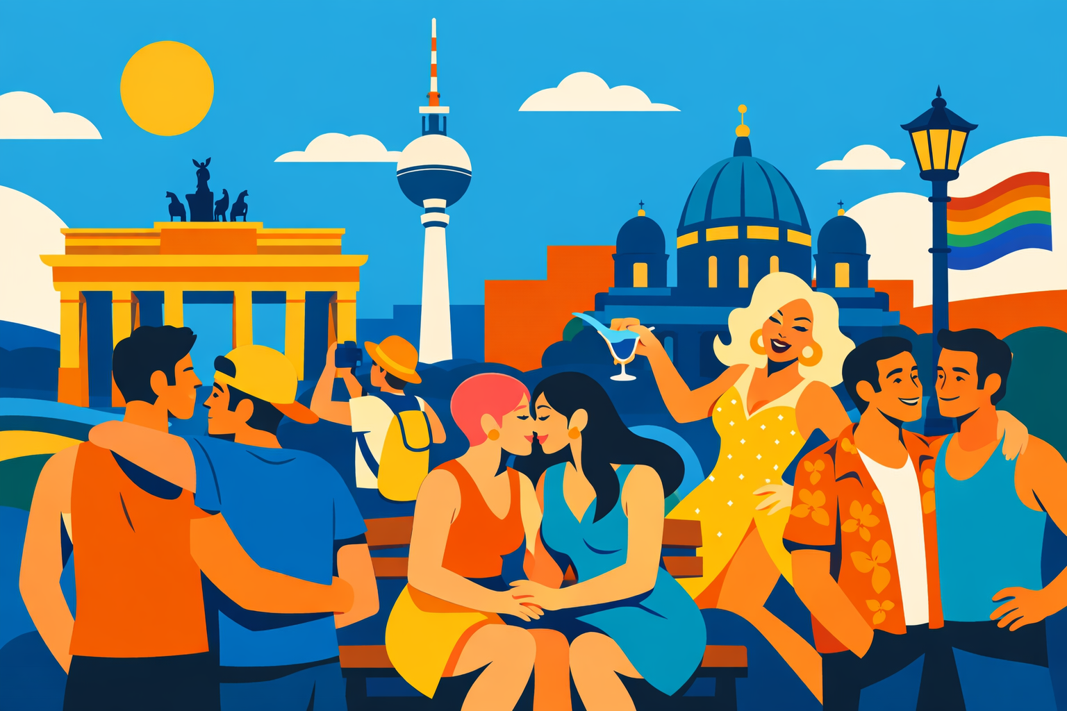 LGBTQ+ art scene Berlin: queer galleries and stays