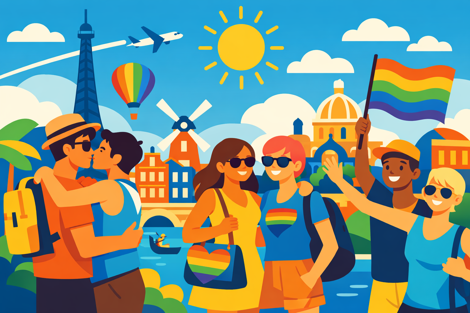 Most LGBT+ friendly cities in Europe 2026 guide