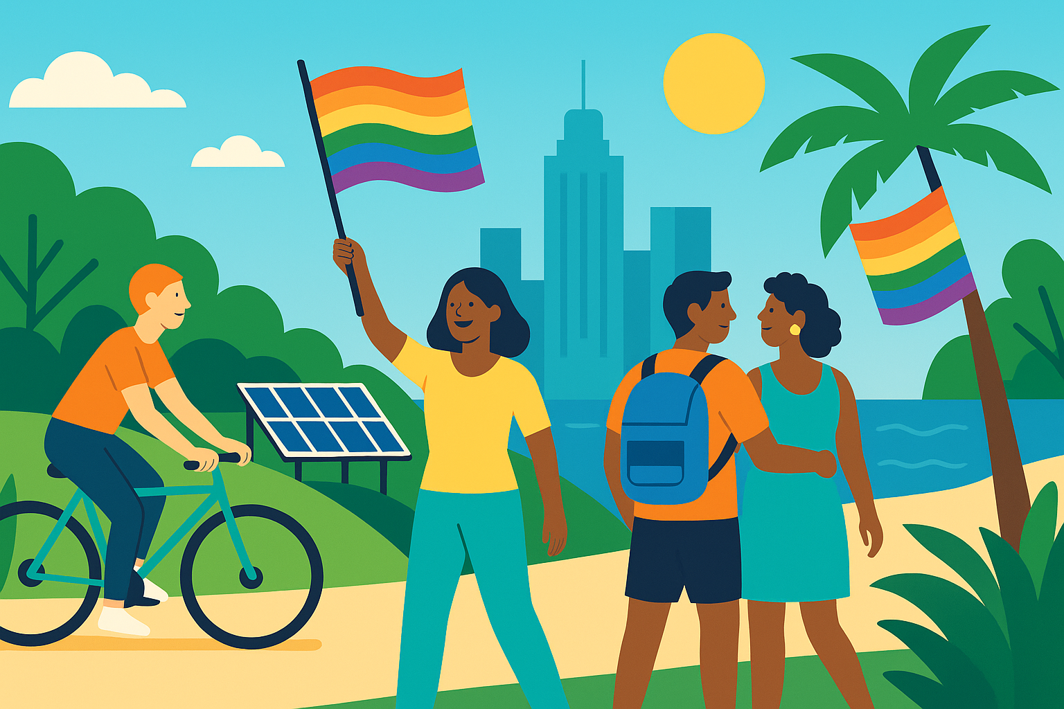 Sustainable LGBT Holidays – Travel Proudly, Tread Lightly