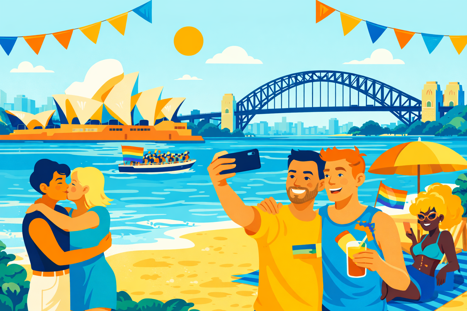Sydney LGBT+ travel spring for first-time visitors