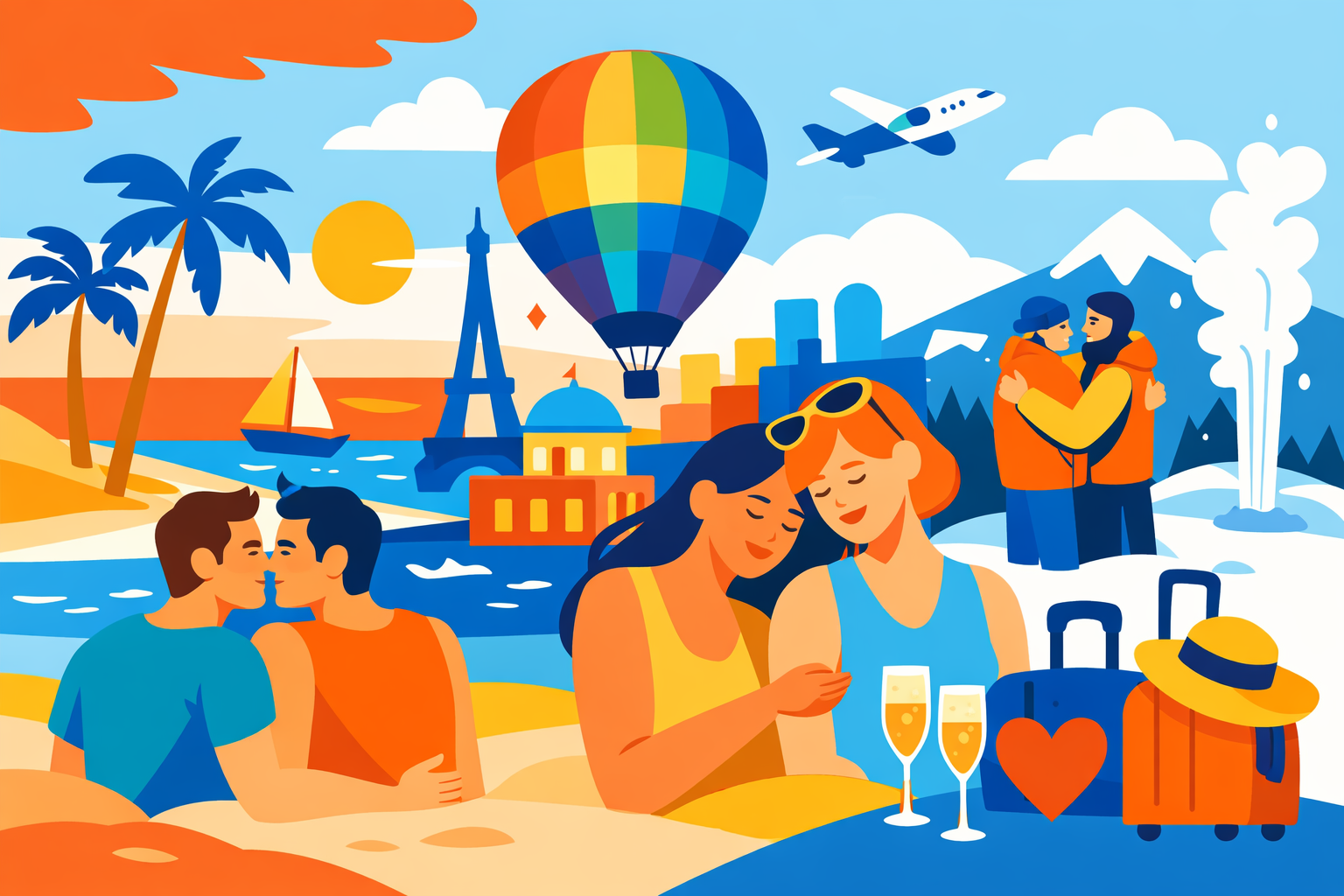 Romantic Gay Holidays: Top Valentine’s Getaways