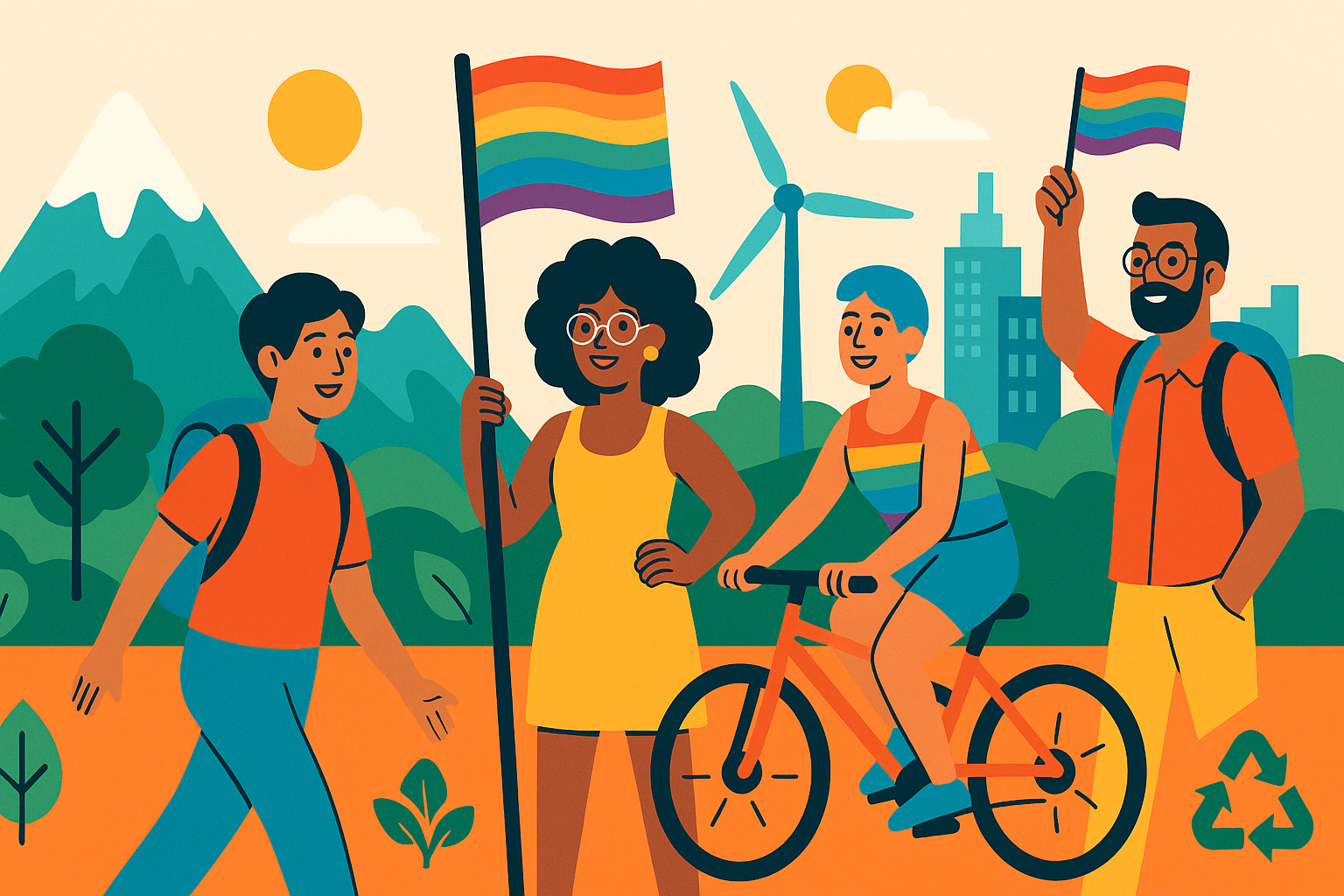 Travel Pink and Travel Green: How to Travel Sustainably as an LGBT+ Person