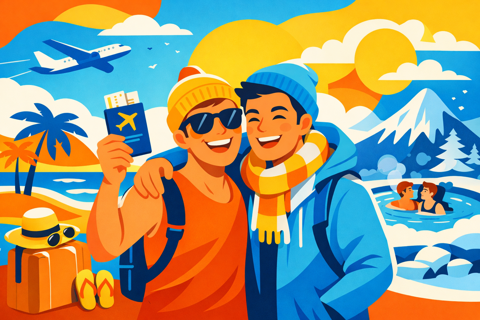 Winter GayCations: 5 Essential Tips for a January Reset