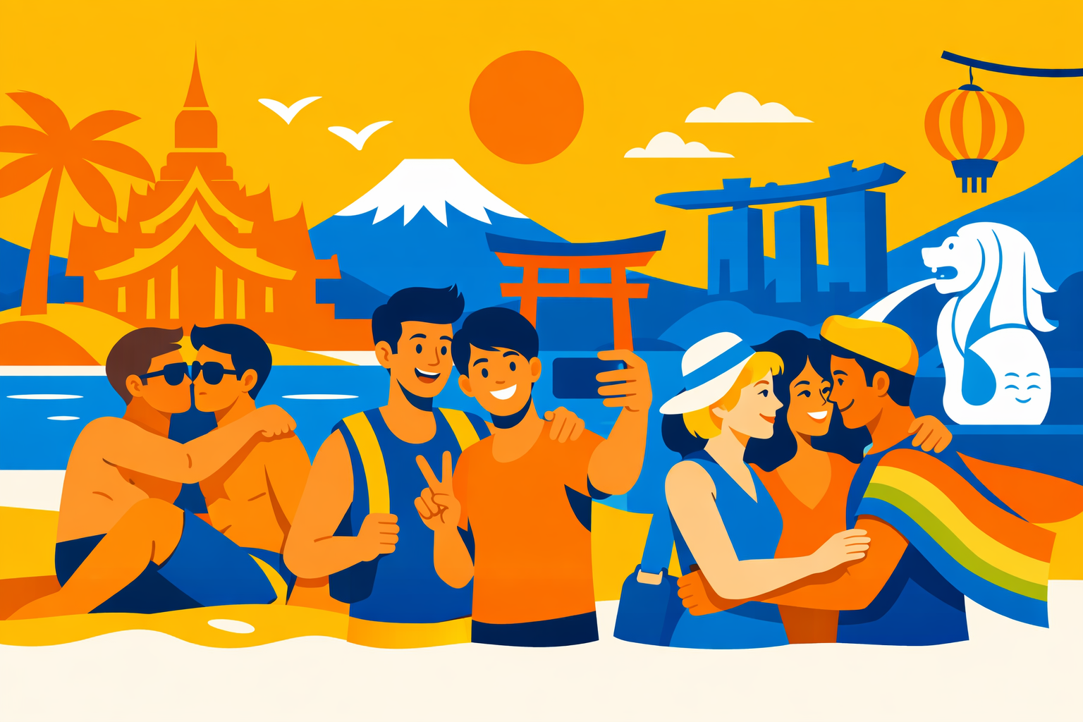 Gay Friendly Travel Experiences in Asia: 5 Top Trips