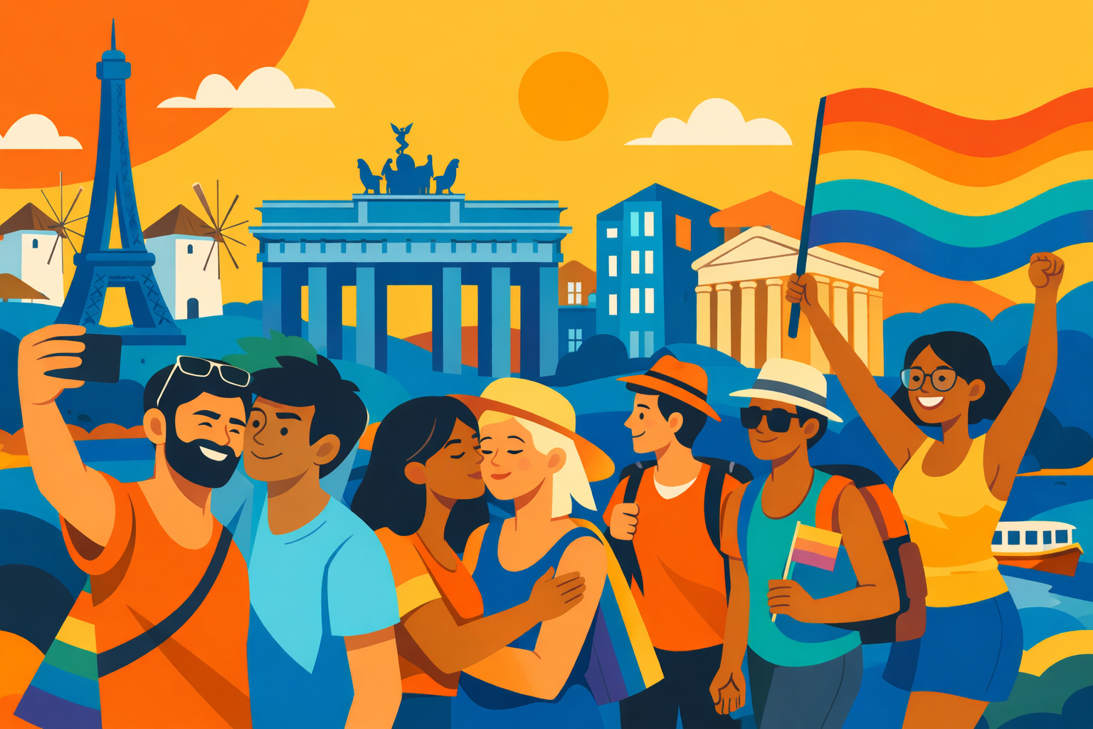 LGBT+ historical landmarks in Europe: top sites