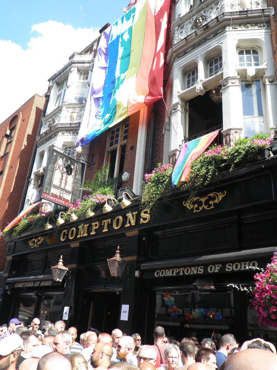 Old Compton Street in Soho