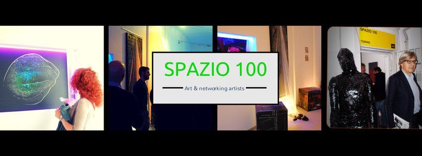 collage di immagini con in basso la scritta spazio 100