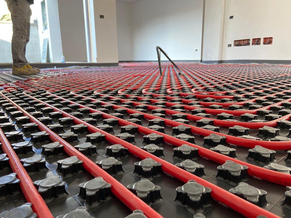 progettazione impianto di riscaldamento a pavimento